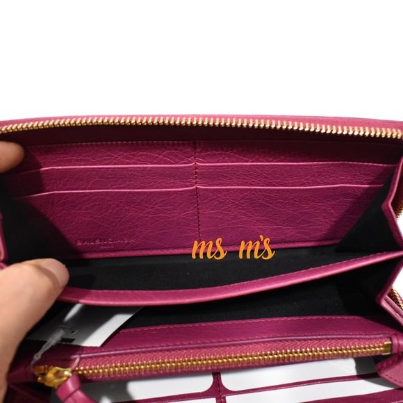 NWT balenciaga Class zip around wallet - Picture 5 of 6